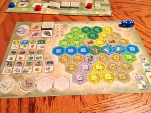 The Castle of Burgundy Player Mat The Castle of Burgundy Player Mat