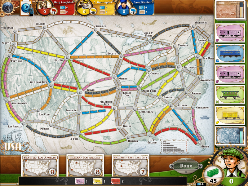 Review: Ticket to Ride on iPad a high-quality port of board game