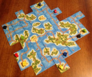 Carcassone: South Seas Game Board