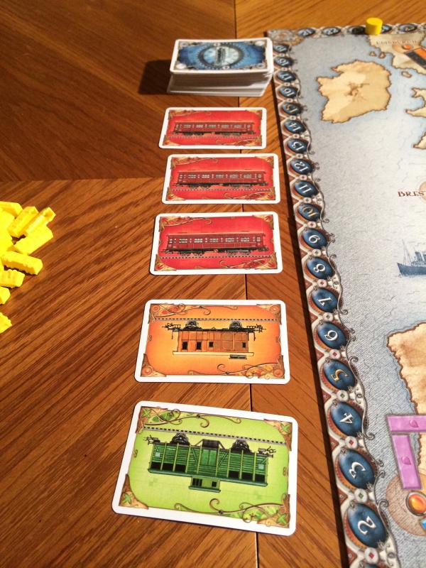 Ticket to Ride Board Game Pieces and Parts