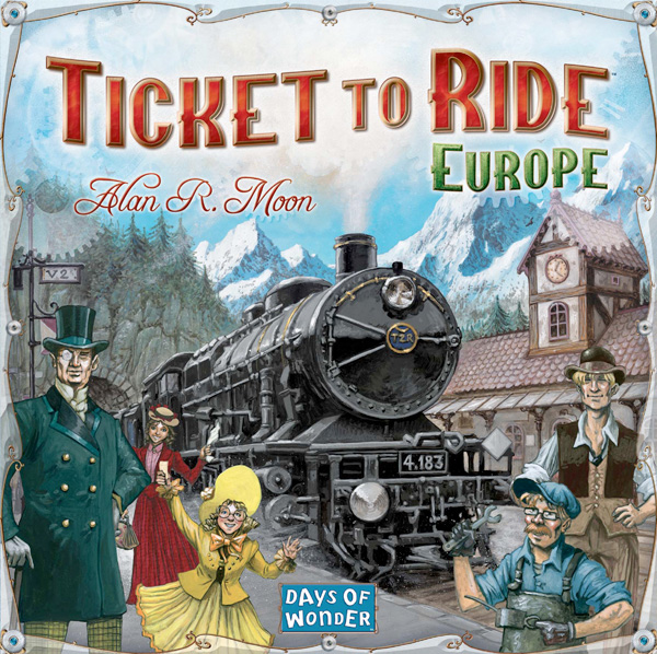 Review – Ticket to Ride: Europa, viajando pelo velho continente - Tábula  Quadrada - Board Games