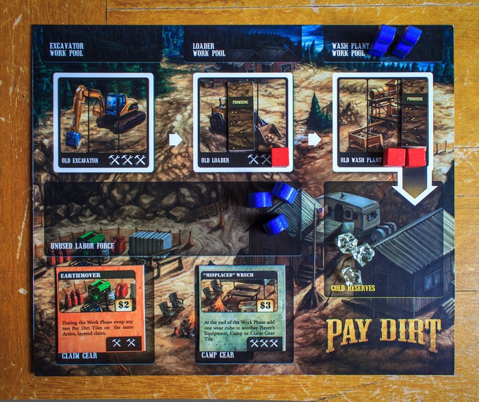 Kickstarter of the Week: Pay Dirt - Board Game Quest