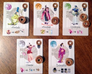 Tokaido Characters