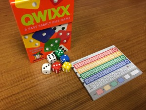 Quixx Game Components