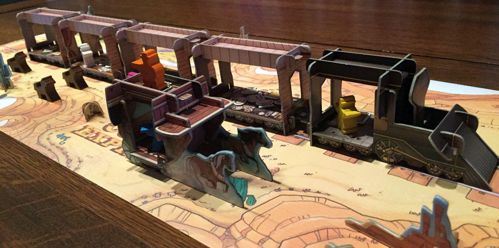 Colt Express: Horses and Stagecoach Expansion Review - Board Game Quest