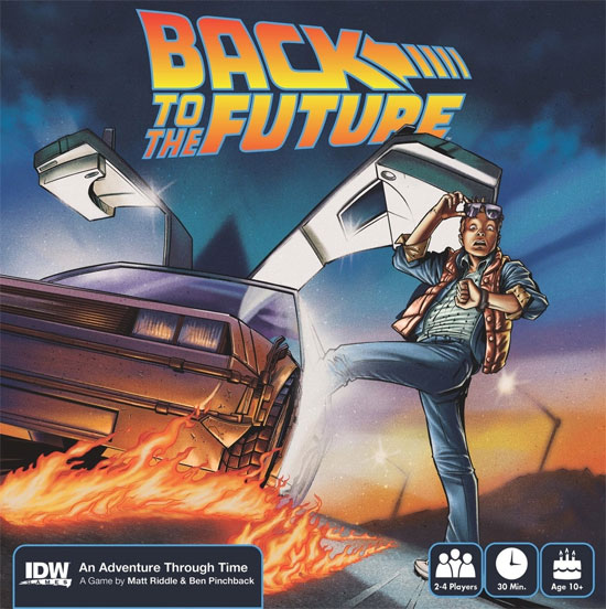 BACK TO THE FUTURE ADV THROUGH TIME BOARD GAME [JAN160391] - $34.99 : Njoy  Games & Comics, The Premium Comic Book and Gaming Store in the San Fernando  Valley, Northridge Area
