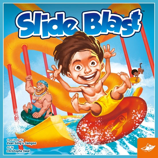 Parental Guidance: Slide Blast, Happy Salmon & DownForce Review - Board  Game Quest