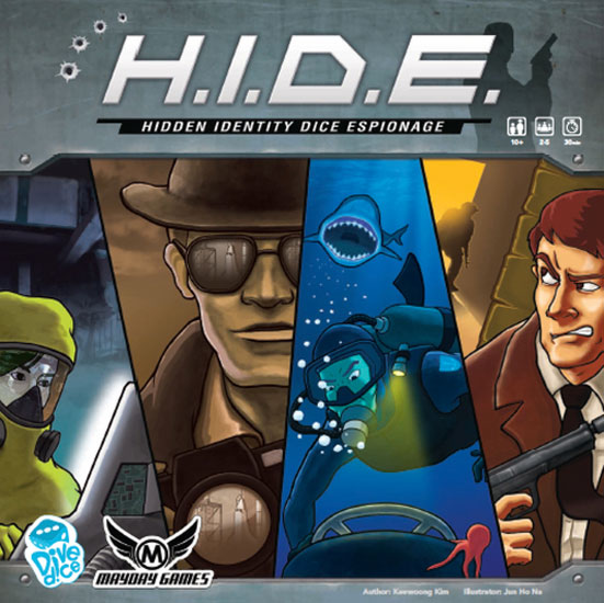 H.I.D.E.: Hidden Identity Dice Espionage Review - Board Game Quest