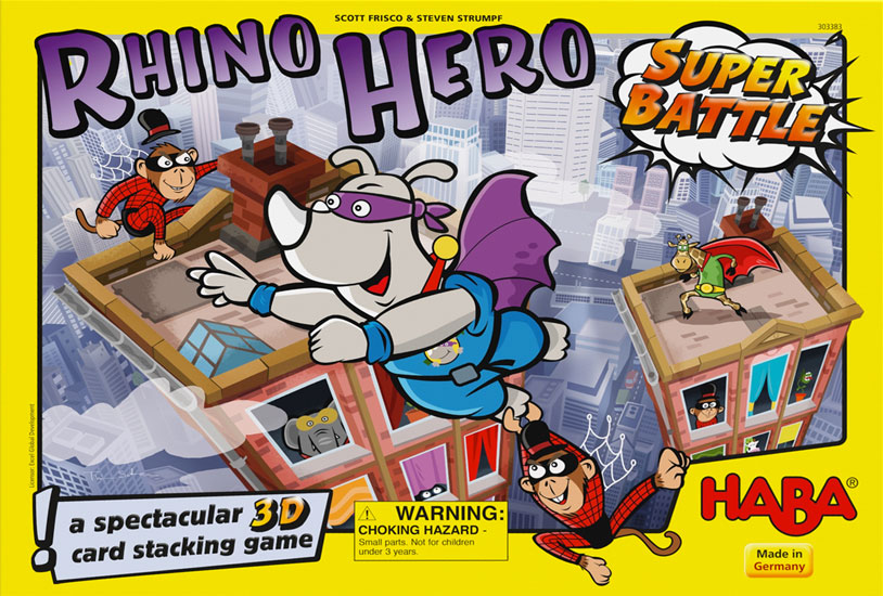 Reseña: Rhino Hero – Super Battle