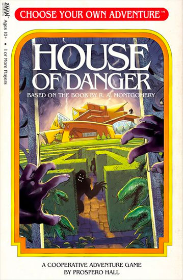 Choose Your Own Adventure House Of Danger Review Board Game Quest