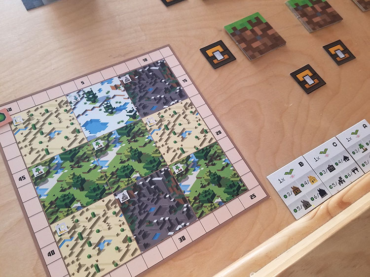 Minecraft: Builders & Biomes Brings the Action to (Board Game) Life