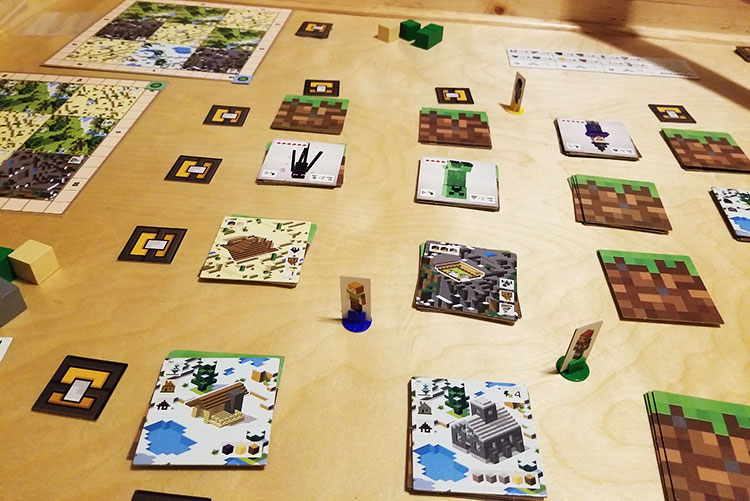 Minecraft: Builders & Biomes Brings the Action to (Board Game) Life