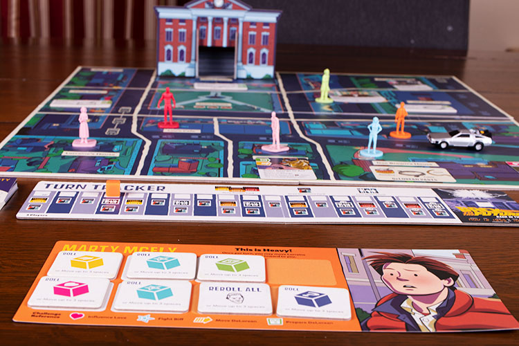 Back to the Future: Back in Time Review - Board Game Quest