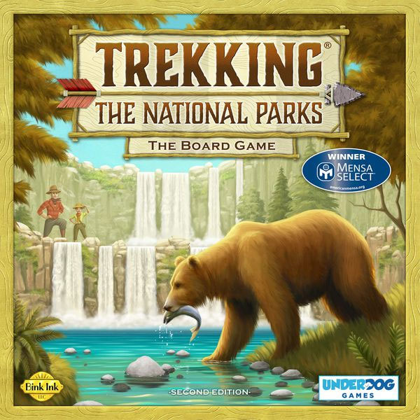 Underdog Games Trekking The National Parks - The Award-Winning Family Board  Game | Designed for National Park Lovers, Kids & Adults | Ages 10 and Up 