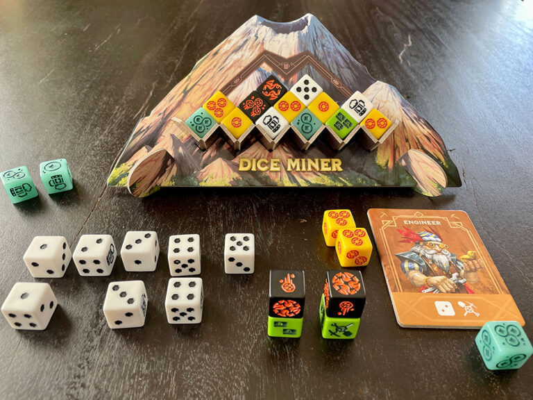 Dice Miner Review Board Game Quest