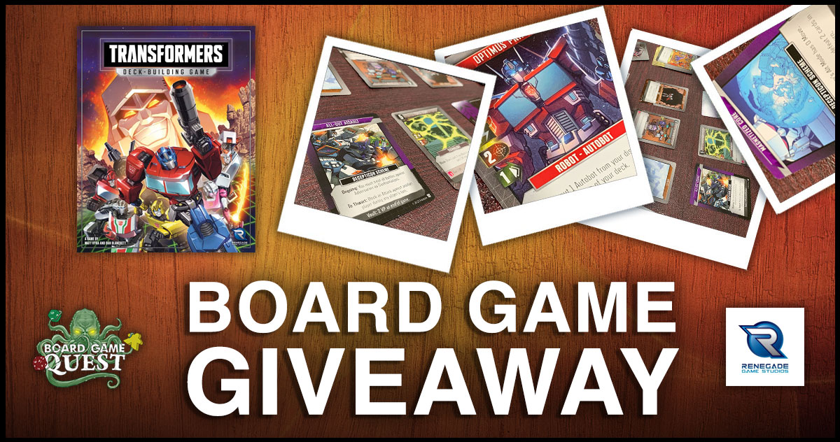 Transformers Deck-Building Game Giveaway