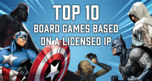 Top 10 Board Games Based on a Licensed IP