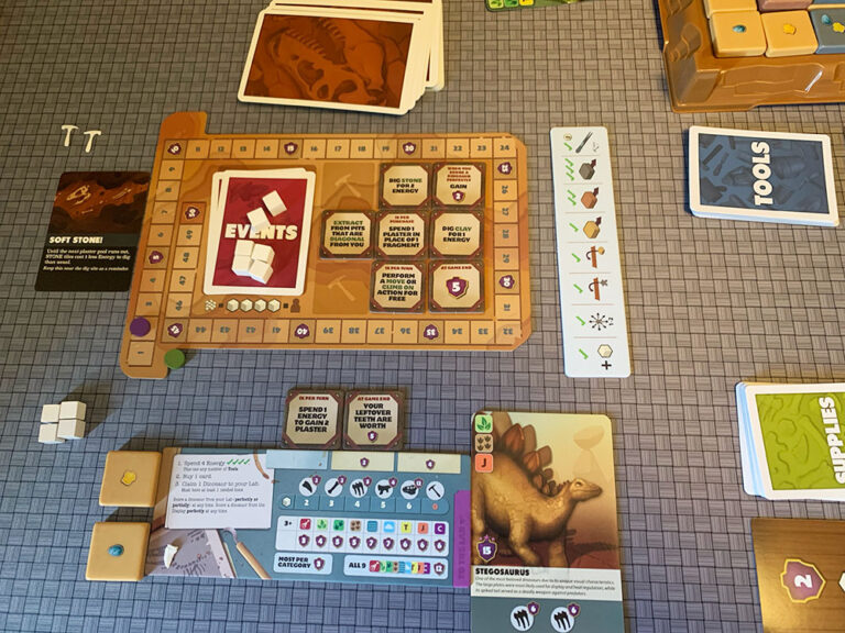 Fossilis Review Board Game Quest
