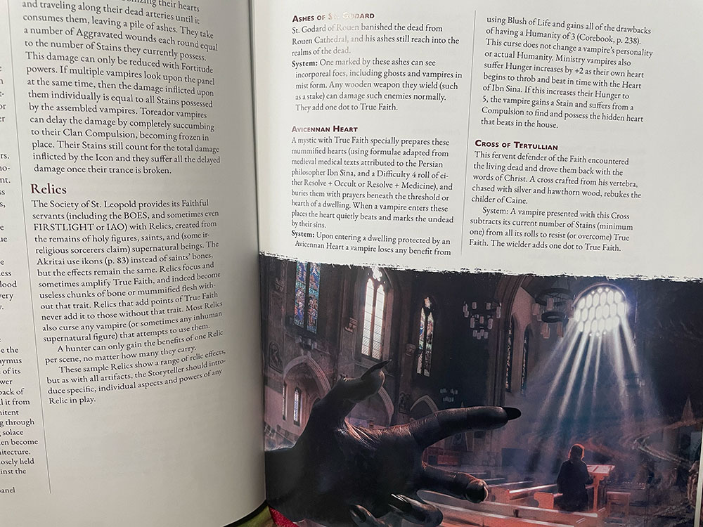 VAMPIRE: THE MASQUERADE Second Inquisition Sourcebook PDF Out Now —  GeekTyrant