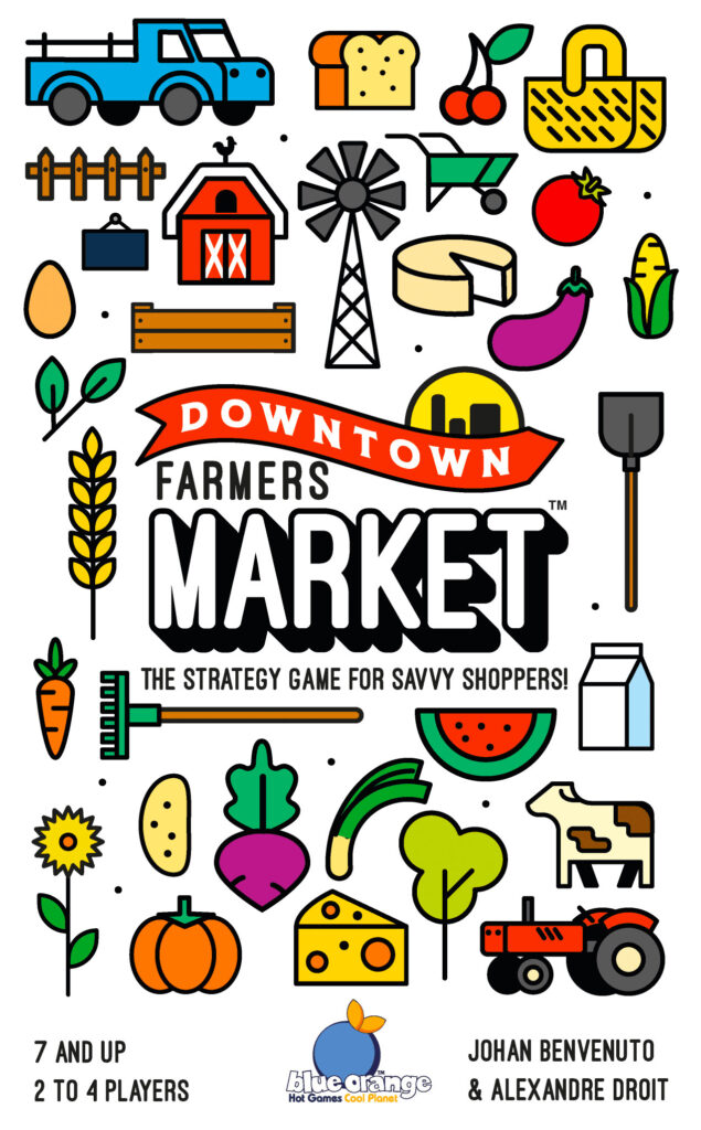 Downtown Farmers Market Review Board Game Quest Knowledge and brain