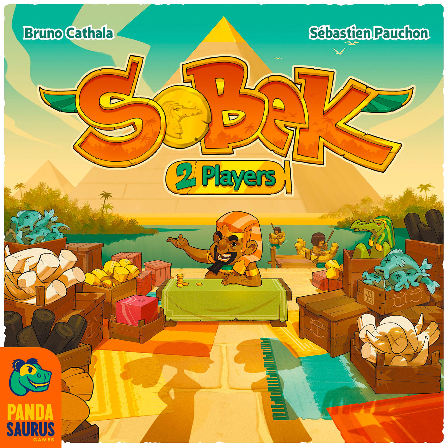 Sobek: 2 Players, Board Game