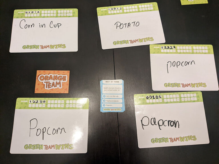 Green Team Wins Review Board Game Quest