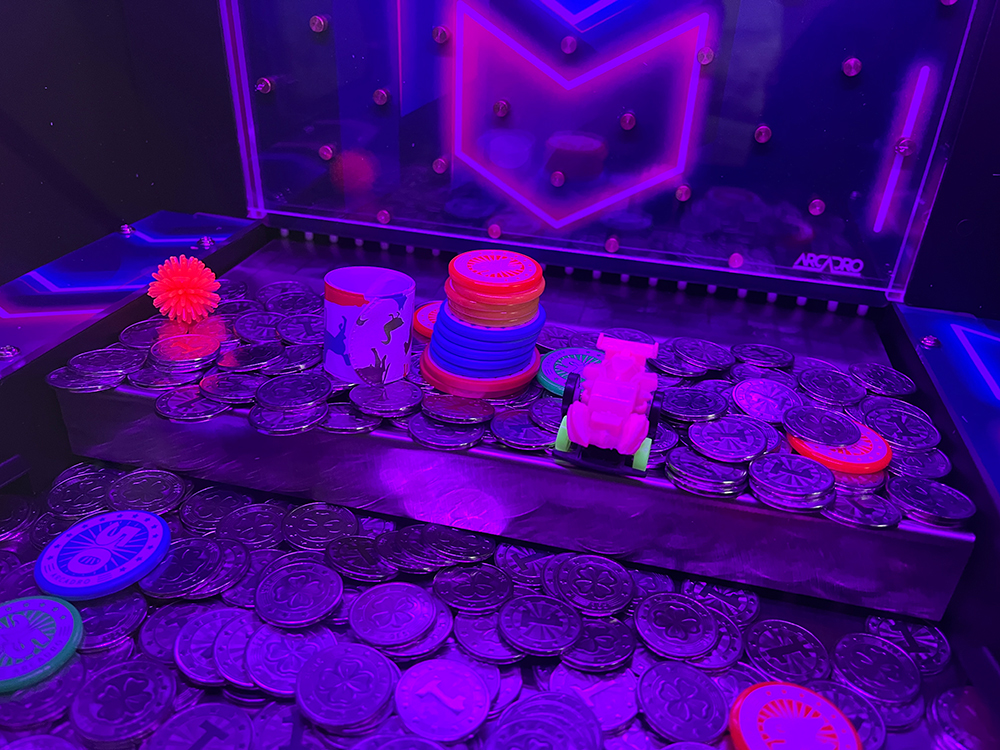 Coin Pusher 365 Tabletop Arcade Game