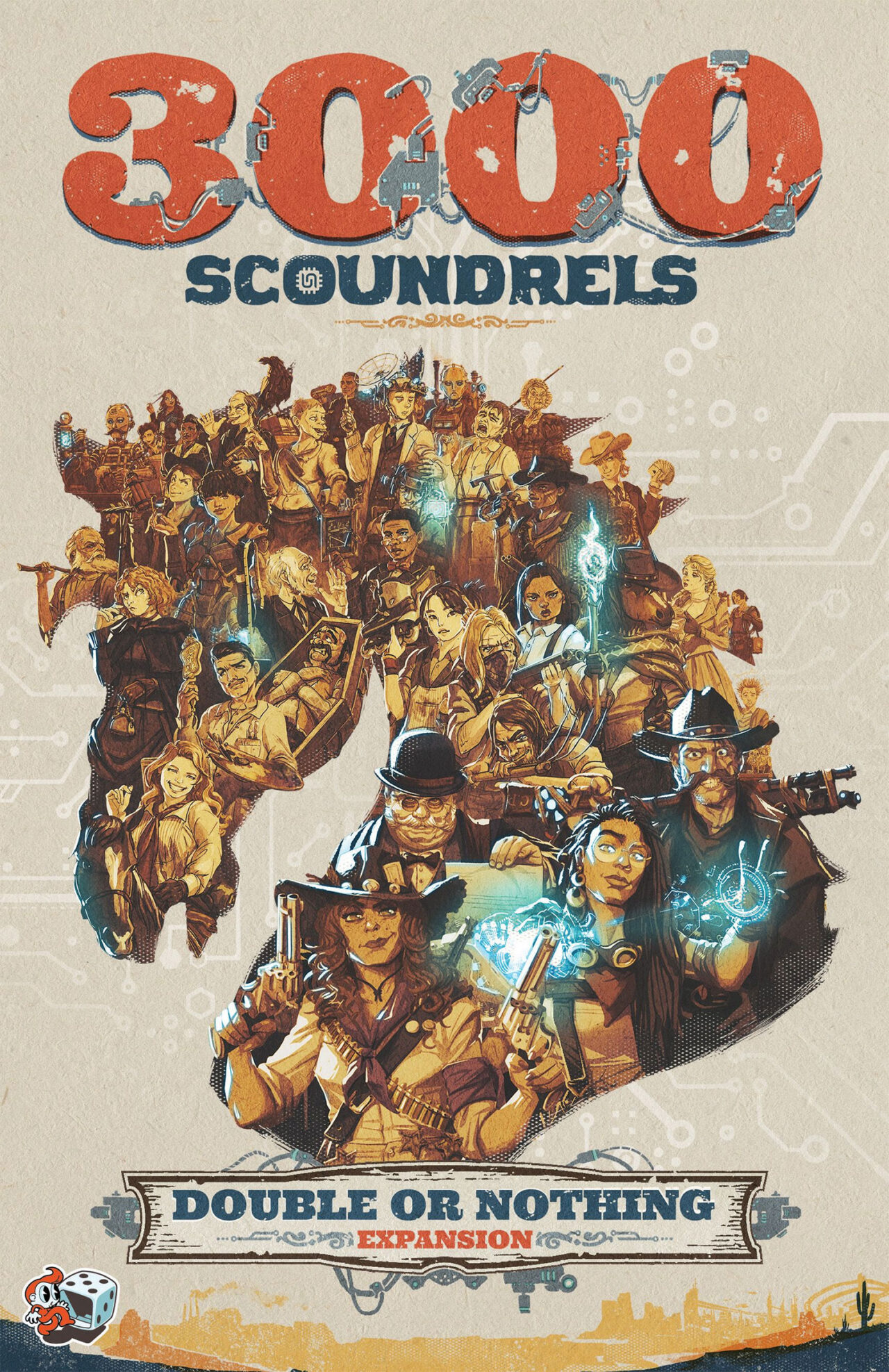 3000 Scoundrels Board Game Strategy Family Fun