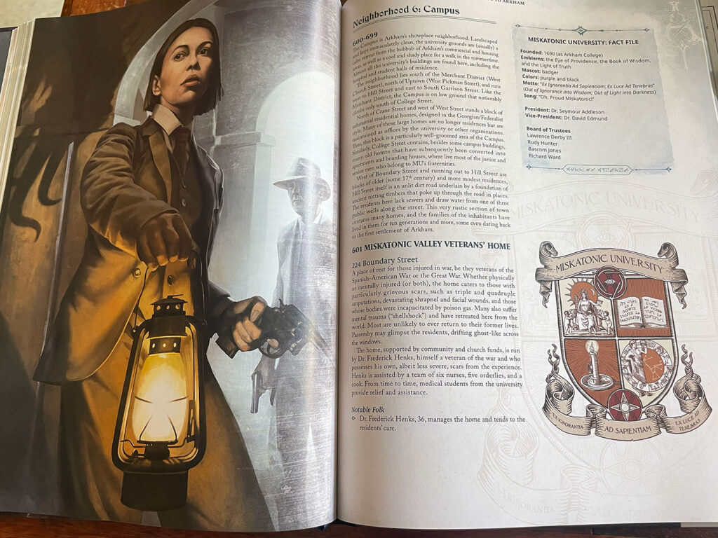 Call Of Cthulhu Arkham Supplement Review Board Game Quest