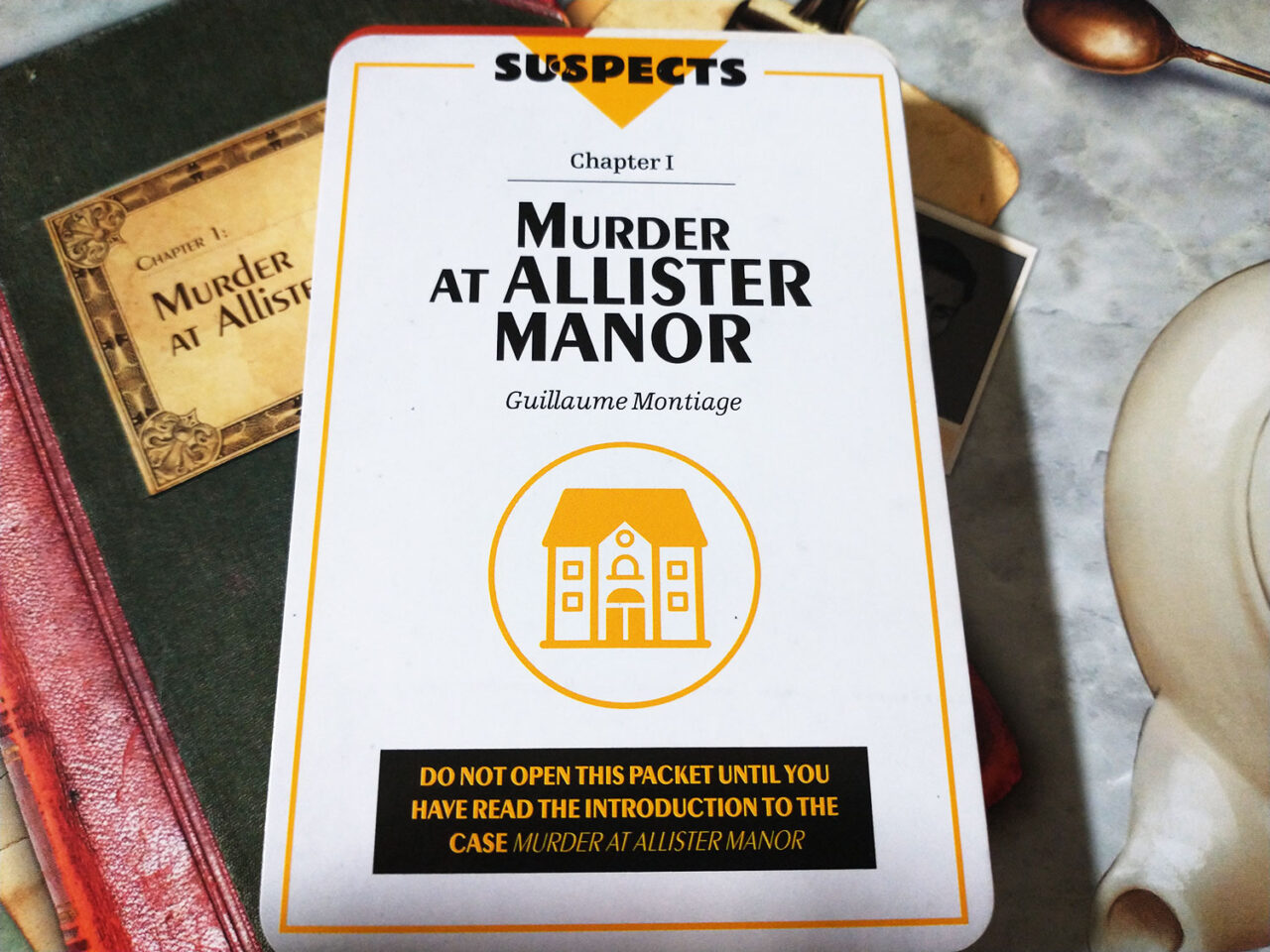 Suspects Claire Harper Takes the Stage Review Board Game Quest