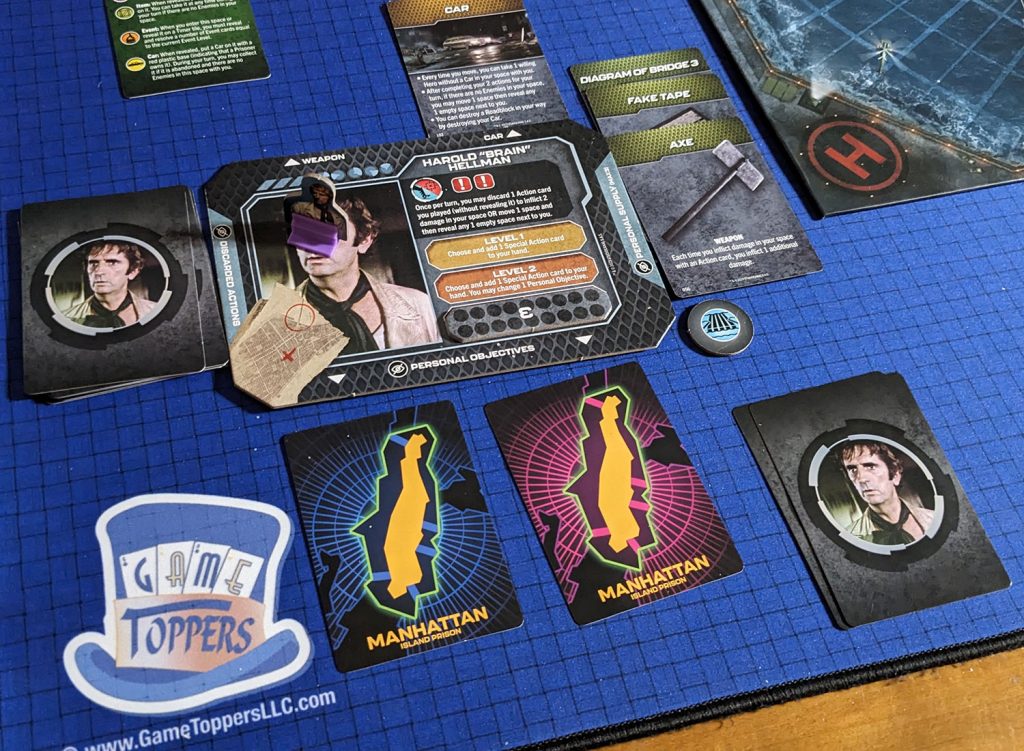 Jeu De Société Escape From New York - Version Française Avec Hero Set Et Stretch Goals - Occasion