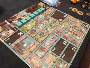 Foundations of Metropolis Player Board