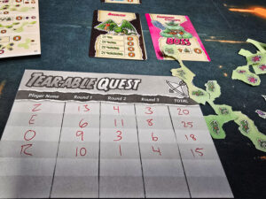 Tear-Able Quest Sheet