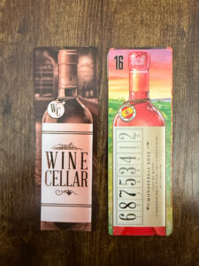 Wine Cellar Cards