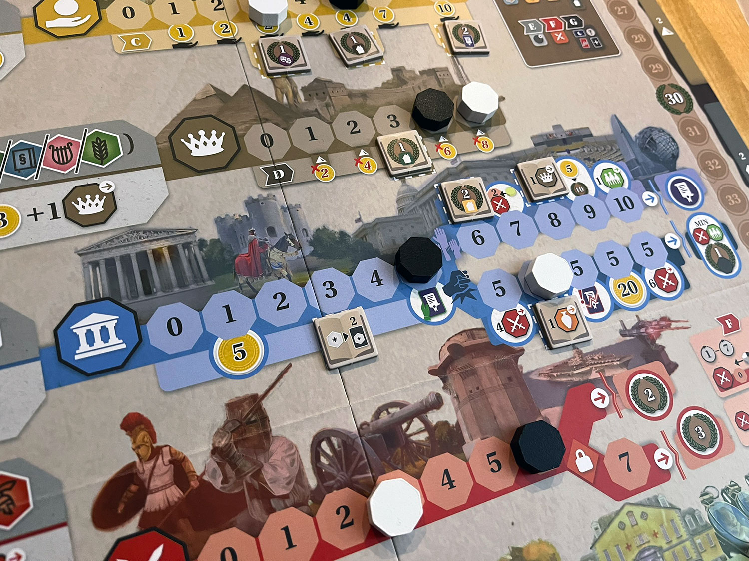 보드게임 BGQ 밀레니아 트랙스 오브 타임 리뷰