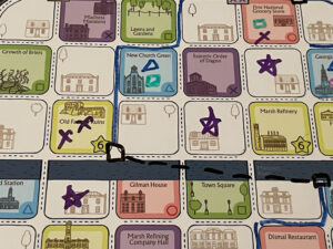 Arkham & Innsmouth Travel Guides Board