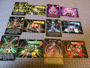 REM Racers Cards