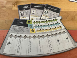 The Hunt Player Board