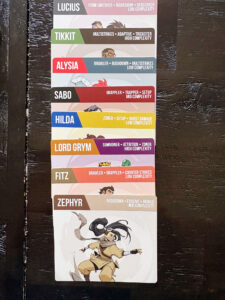 Legends of the Arena Characters